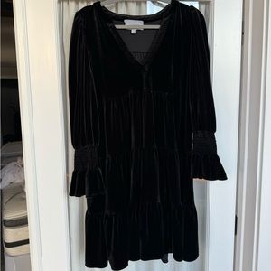 Tuckernuck Black Velvet Kenzo Dress